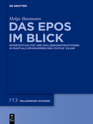 cover image of Das Epos im Blick